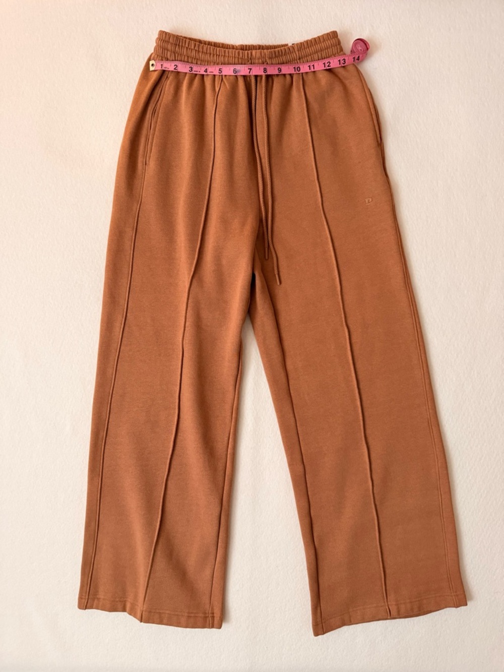 PINK Victoria’s Secret Ivy Fleece Sweatshirt + Wide Leg Pants Set | M | NWT - Picture 4 of 12